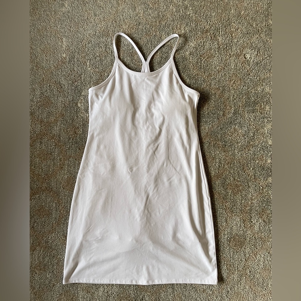 Kyodan White sport dress with built in shorts